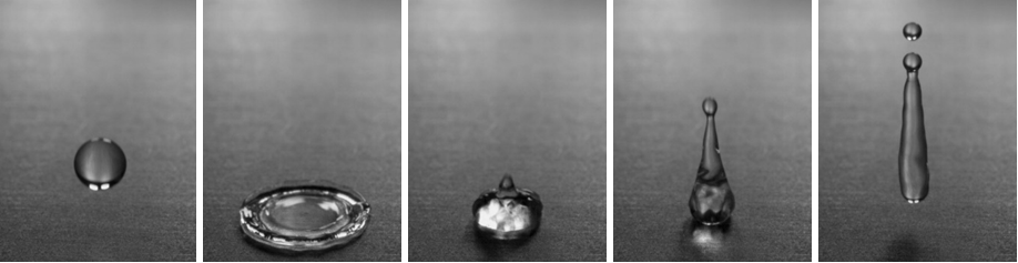 Drop impact and rebound on a non-wetting superhydrophobic surface Drop impact and rebound on a non-wetting superhydrophobic surface