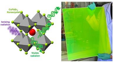 Struttura nanocristalli scintillatori