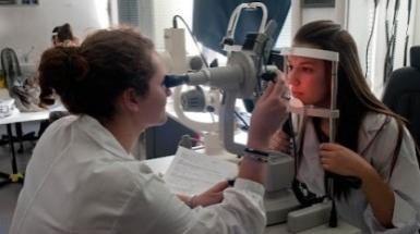 Esempio di visita optometrica