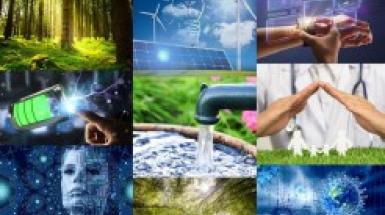 Insieme di immagini a tema ambientale