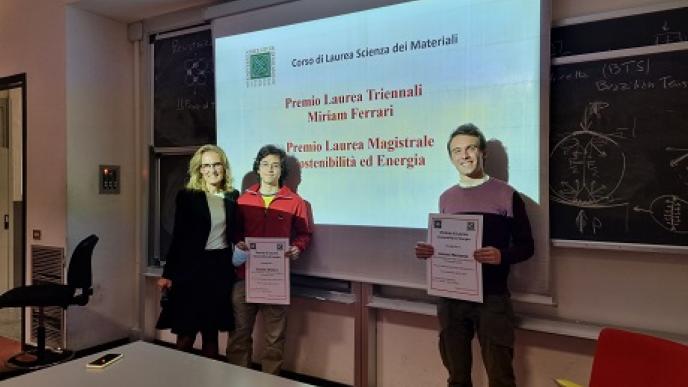 Vincitori del Premio di Laurea