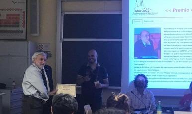 Marco Martini premiato dall'AiAr
